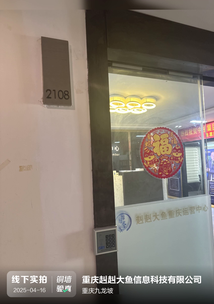 重庆赳赳大鱼信息科技有限公司介绍图片3 重庆赳赳大鱼信息科技有限公司介绍图片3